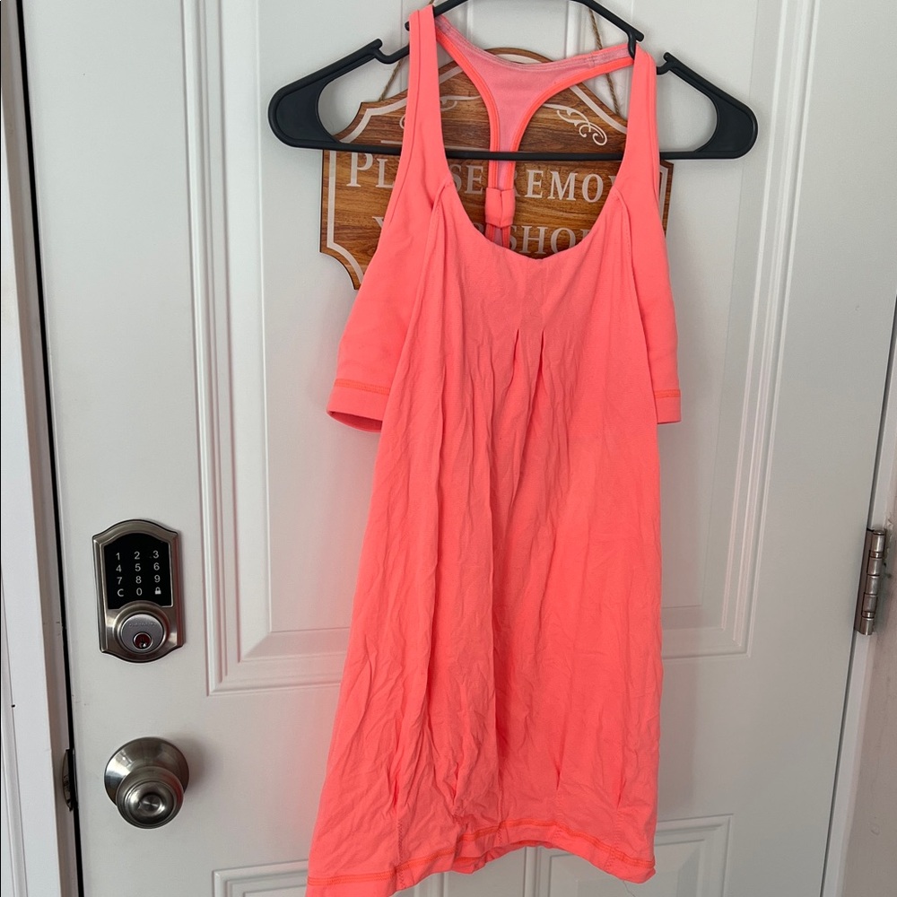 Lululemon Athletica Coral Tank Top